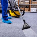 Steam Carpet Cleaning vs. Dry Carpet Cleaning: Which is Better for Brisbane Homes? steam carpet cleaning process in Brisbane home