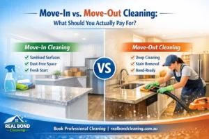 Move-in vs move-out cleaning comparison