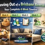 Moving Out of a Brisbane Rental? Here's Your Complete 4-Week Timeline 4-week moving timeline Brisbane