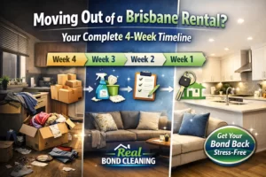 4-week moving timeline Brisbane