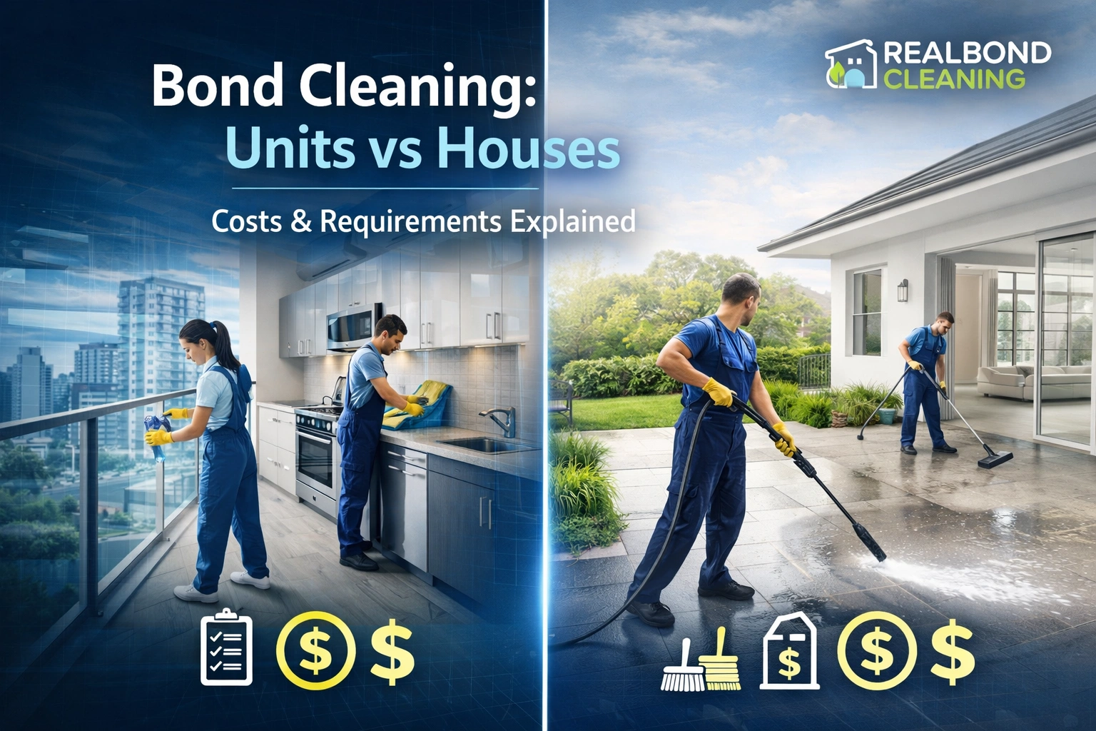 Bond Cleaning for Units vs. Houses in Brisbane: How Do Costs and Requirements Differ?