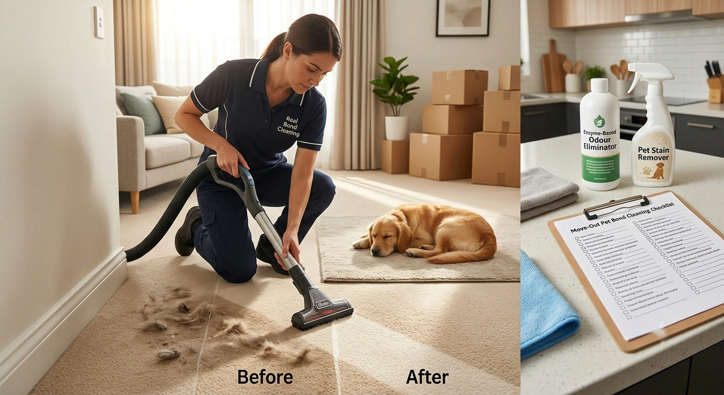 Bond Cleaning For Pet Owners Odour & Hair Removal